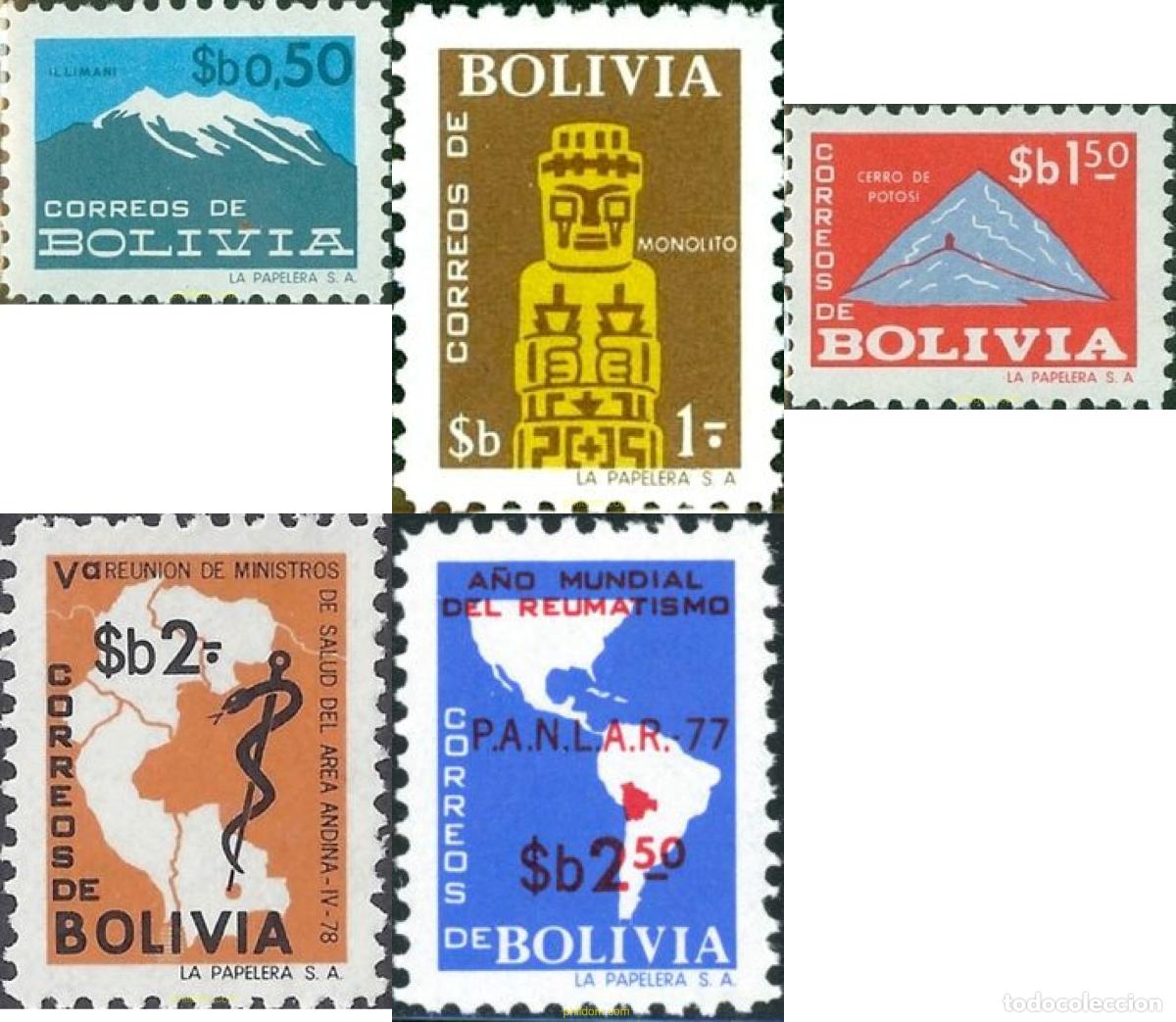 Sellos: 769540 MNH BOLIVIA 1978