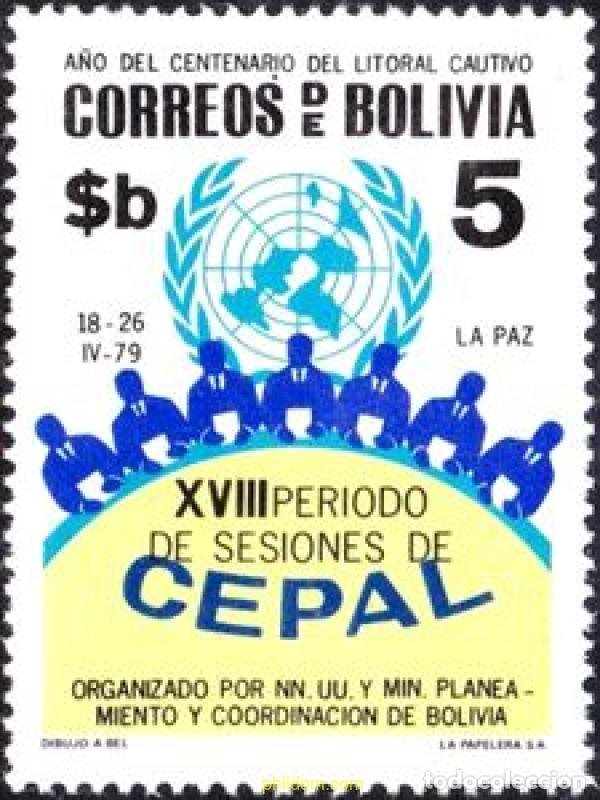 Selos: 769550 MNH BOLIVIA 1979