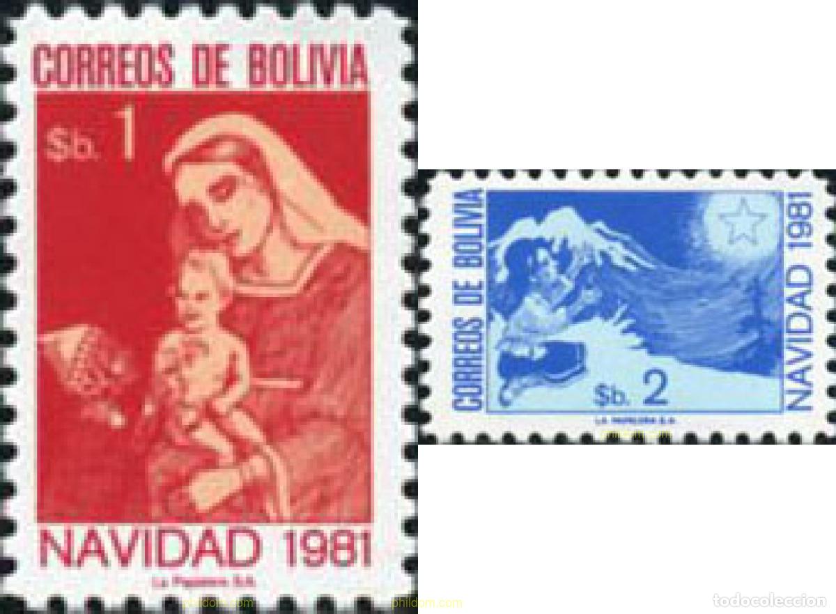 Sellos: 171081 MNH BOLIVIA 1981 NAVIDAD