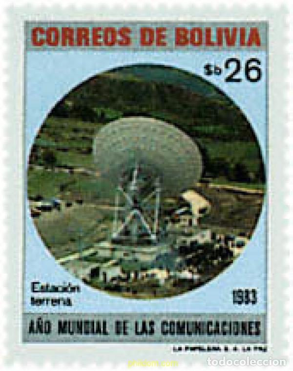 Briefmarken: 39440 MNH BOLIVIA 1982 A&Ntilde;O MUNDIAL DE LAS TELECOMUNICACIONES
