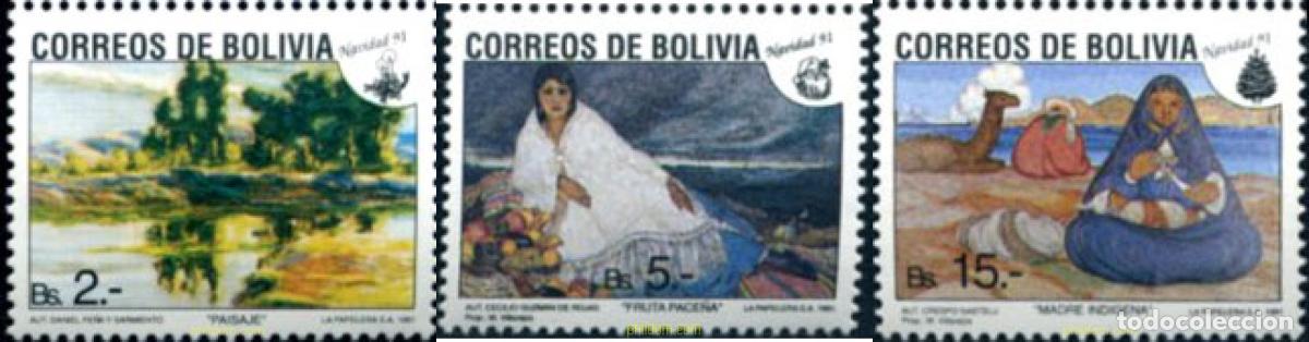 Stamps: 292697 MNH BOLIVIA 1991 NAVIDAD