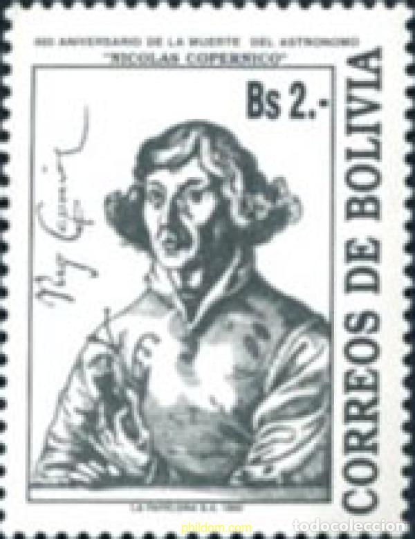 Francobolli: 292700 MNH BOLIVIA 1993 450 ANIVERSARIO DE LA MUERTE DEL ASTRONOMO NICOLAS COPERNIC
