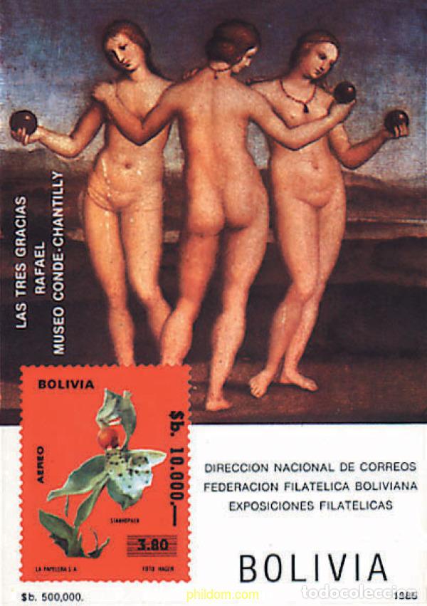 Stamps: 99551 MNH BOLIVIA 1985 PINTURA