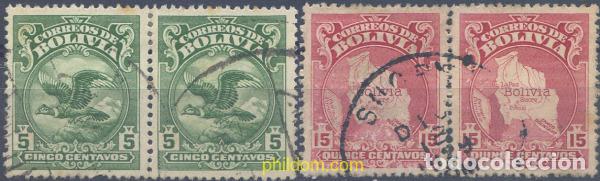 Sellos: 665227 USED BOLIVIA 1928 MOTIVOS VARIOS