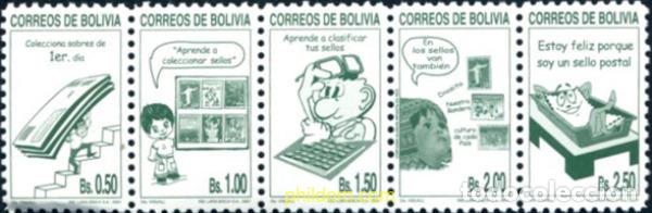 Sellos: 5443 MNH BOLIVIA 2001 FILATELIA