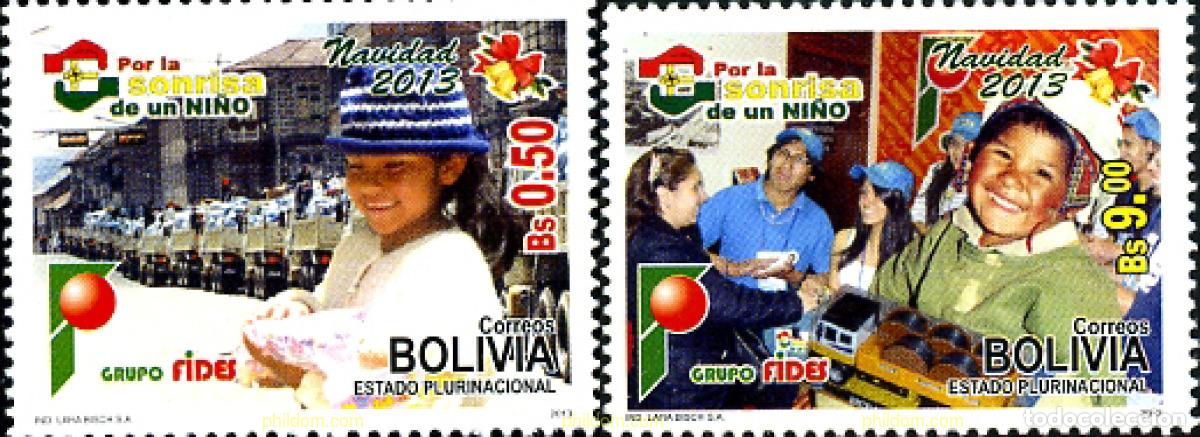 Sellos: 319777 MNH BOLIVIA 2013 NAVIDAD