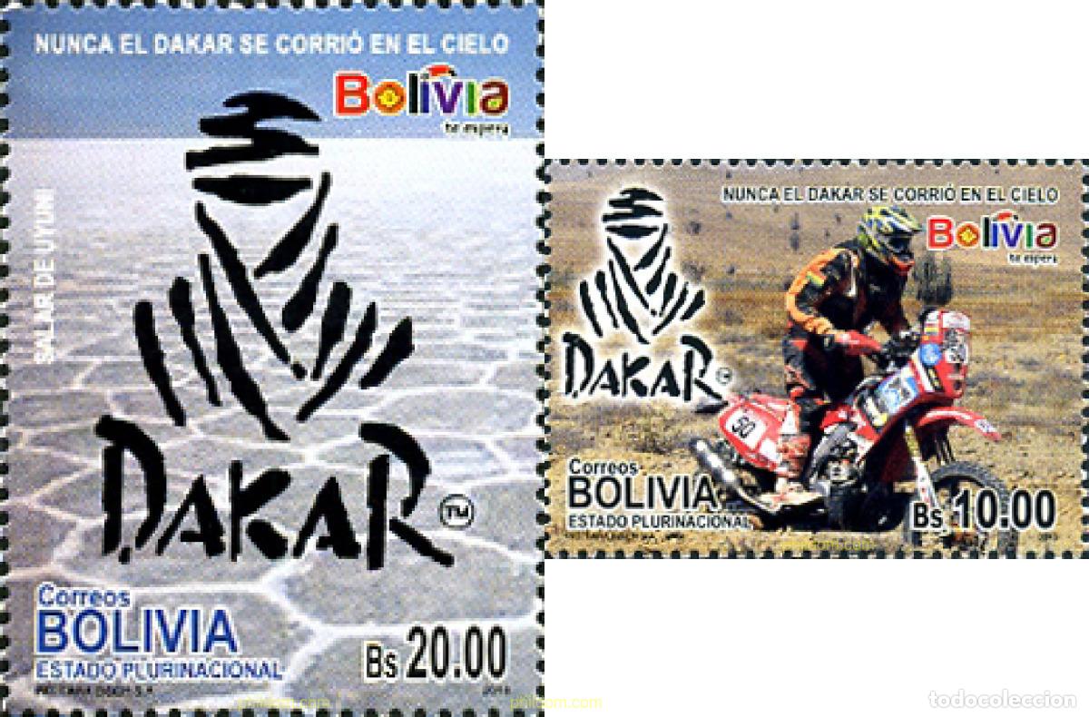 Sellos: 324617 MNH BOLIVIA 2014 35 RALLY DAKAR
