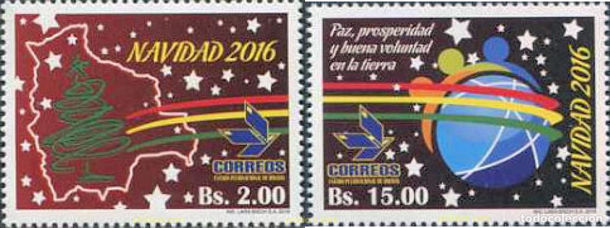 Sellos: 568484 MNH BOLIVIA 2016 NAVIDAD
