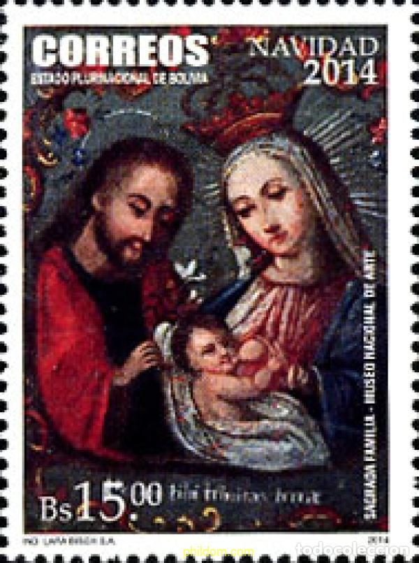 Sellos: 339649 MNH BOLIVIA 2014 NAVIDAD