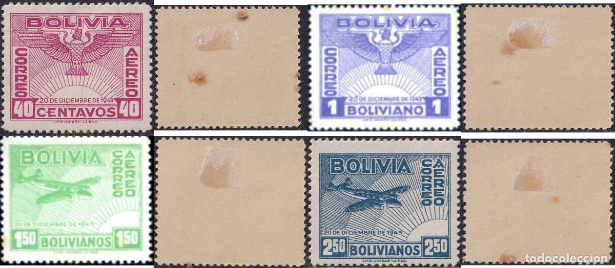 Sellos: 790061 HINGED BOLIVIA 1944 ANIVERSARIO DE LA REVOLUCION