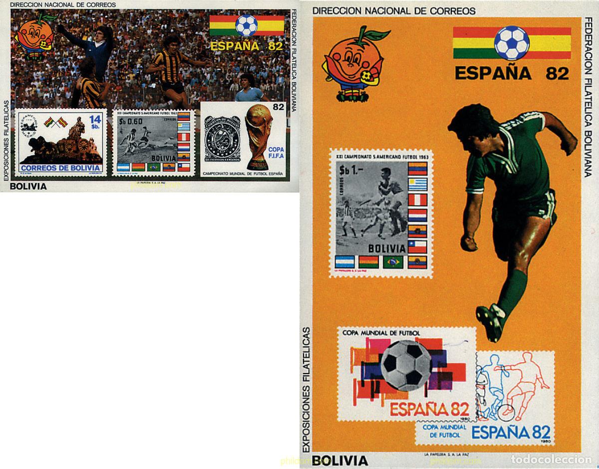 Sellos: 54156 MNH BOLIVIA 1981 COPA DEL MUNDO DE FUTBOL. ESPA&Ntilde;A-82