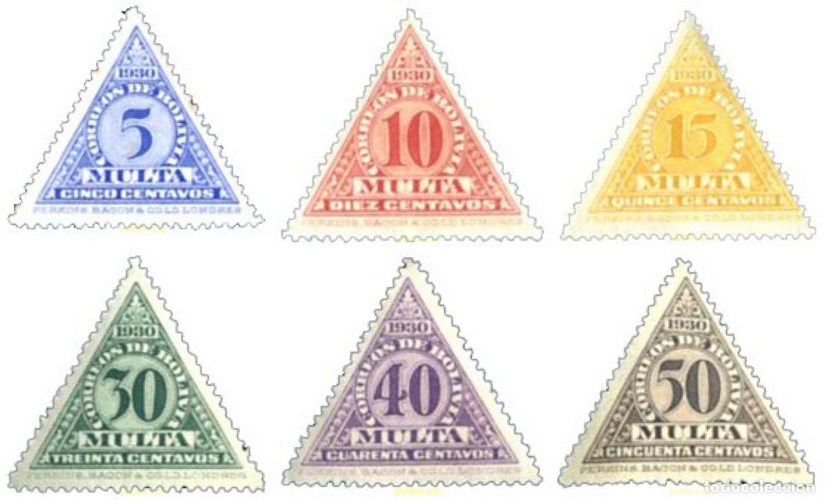 Sellos: 292967 HINGED BOLIVIA 1931 TASAS