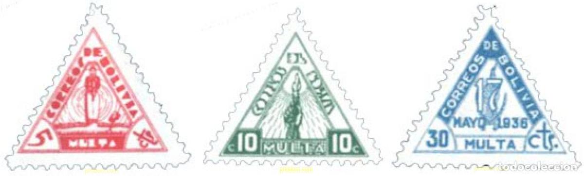 Sellos: 292969 HINGED BOLIVIA 1938 TASAS