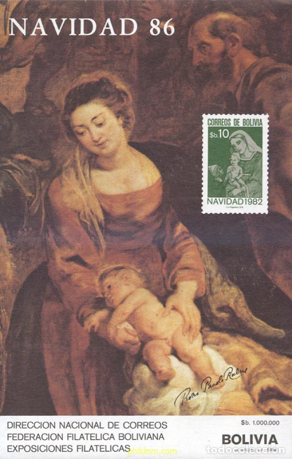 Sellos: 275319 MNH BOLIVIA 1986 NAVIDAD