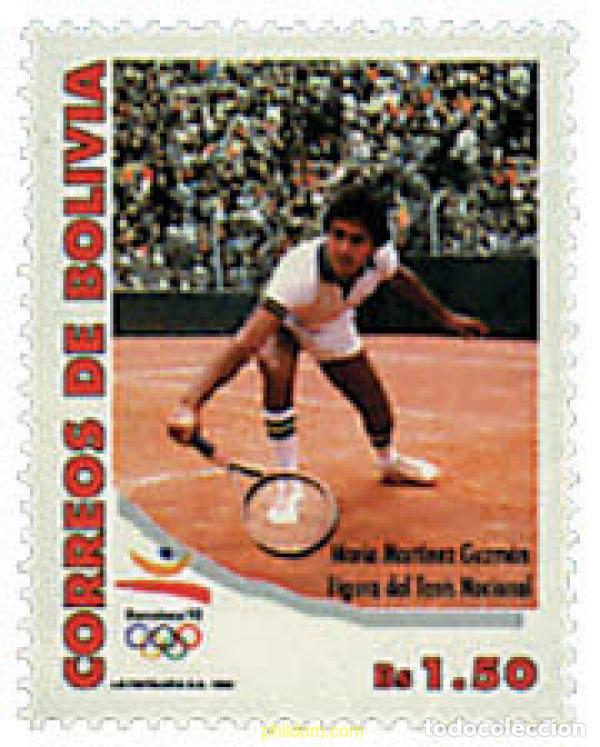 Sellos: 69544 MNH BOLIVIA 1992 25 JUEGOS OLIMPICOS VERANO BARCELONA 1992