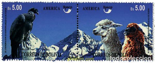 Sellos: 142515 MNH BOLIVIA 1995 AMERICA-UPAEP 1995 - DEFENSA DEL MEDIO AMBIENTE