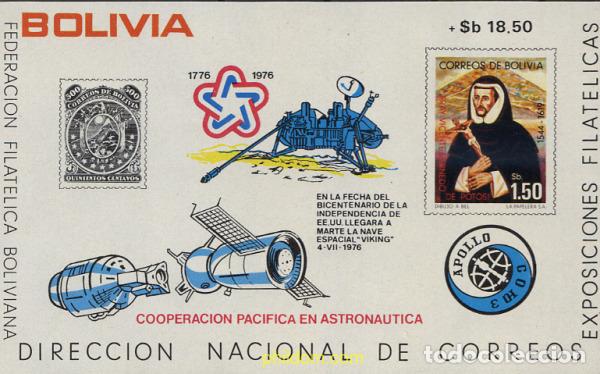 Sellos: 292977 MNH BOLIVIA 1976 21 JUEGOS OLIMPICOS VERANO MONTREAL 1976
