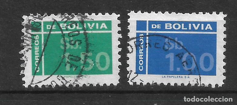 Sellos: bolivia 1976 # 595-596 usado completa - 11/23