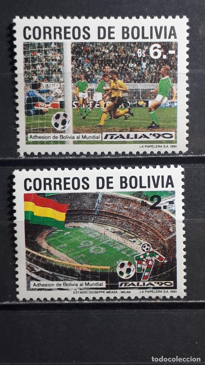 Sellos: BOLIVIA. A&Ntilde;O 1990. **. YVERT 750/1