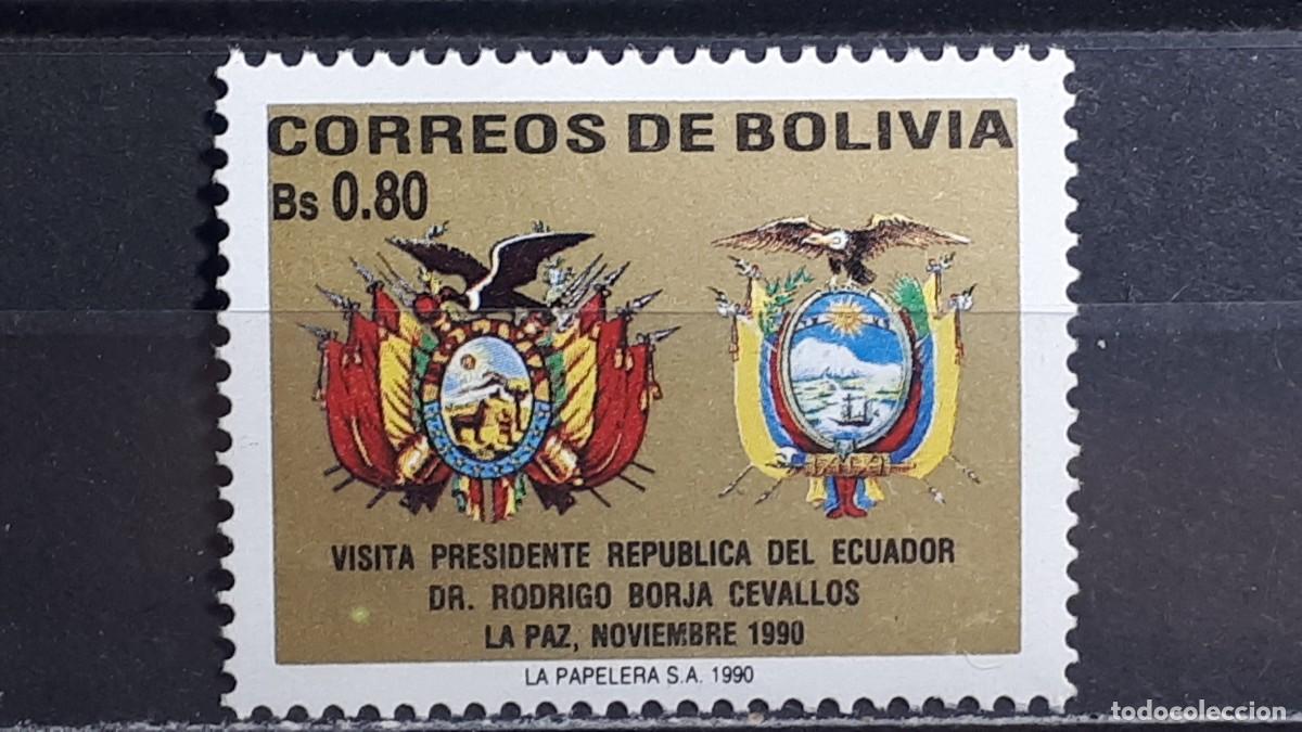 Sellos: BOLIVIA. A&Ntilde;O 1990. **. YVERT 761
