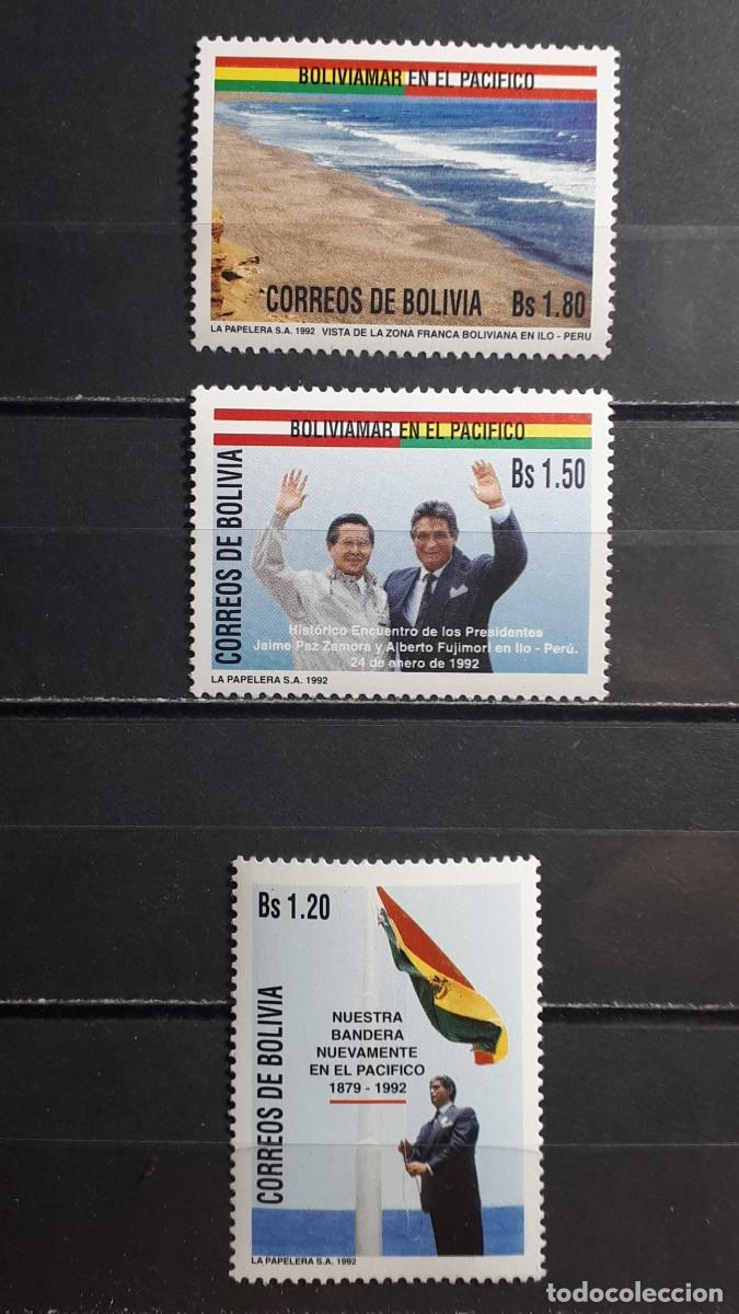 Sellos: BOLIVIA. A&Ntilde;O 1992. **. YVERT 786/8