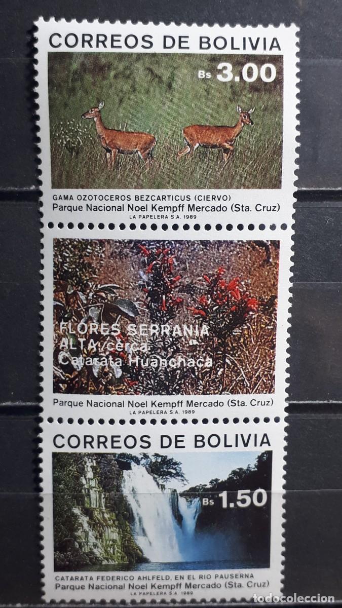Sellos: BOLIVIA. A&Ntilde;O 1989. **. YVERT 733/4