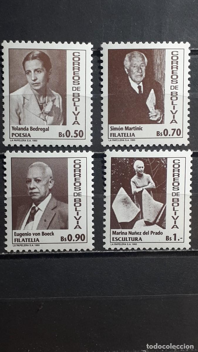 Sellos: BOLIVIA. A&Ntilde;O 1993. **. YVERT 850/3