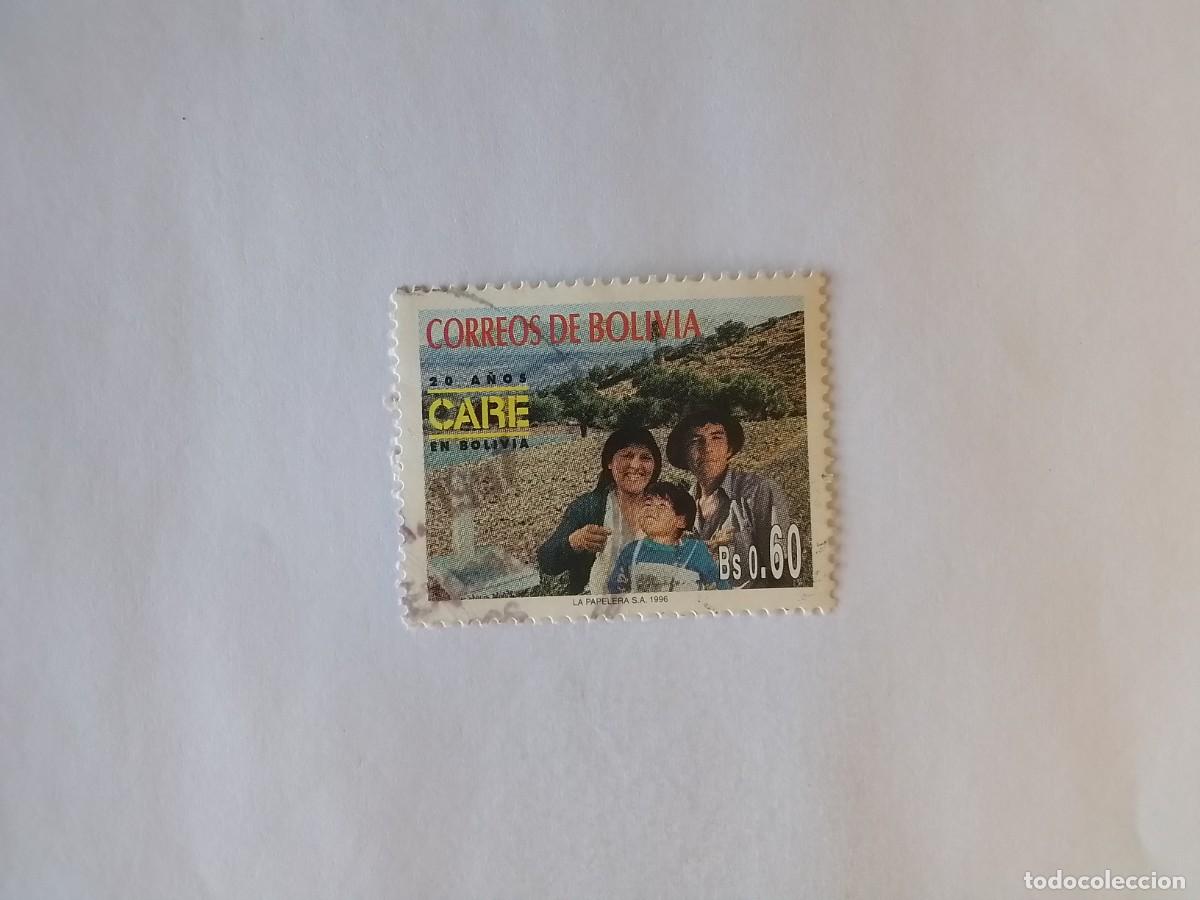 Sellos: A&Ntilde;O 1996 BOLIVIA SELLO USADO