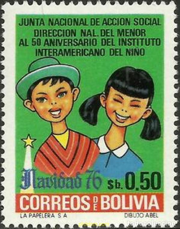 Sellos: 769536 MNH BOLIVIA 1977