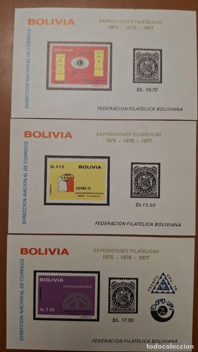 Francobolli: HB471 HOJITAS BLOQUE de BOLIVIA en NUEVO ideal para tematicas (leer descripcion)