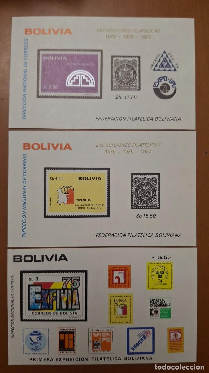 Stamps: HB472 HOJITAS BLOQUE de BOLIVIA en NUEVO ideal para tematicas (leer descripcion)