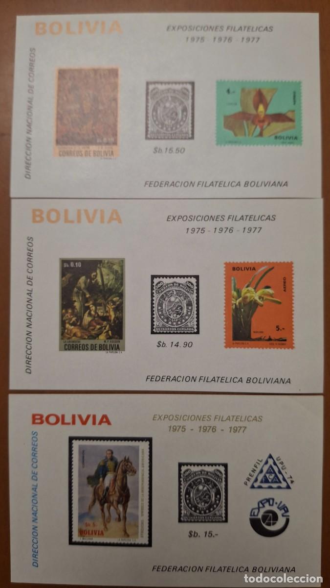 Stamps: HB474 HOJITAS BLOQUE de BOLIVIA en NUEVO ideal para tematicas (leer descripcion)
