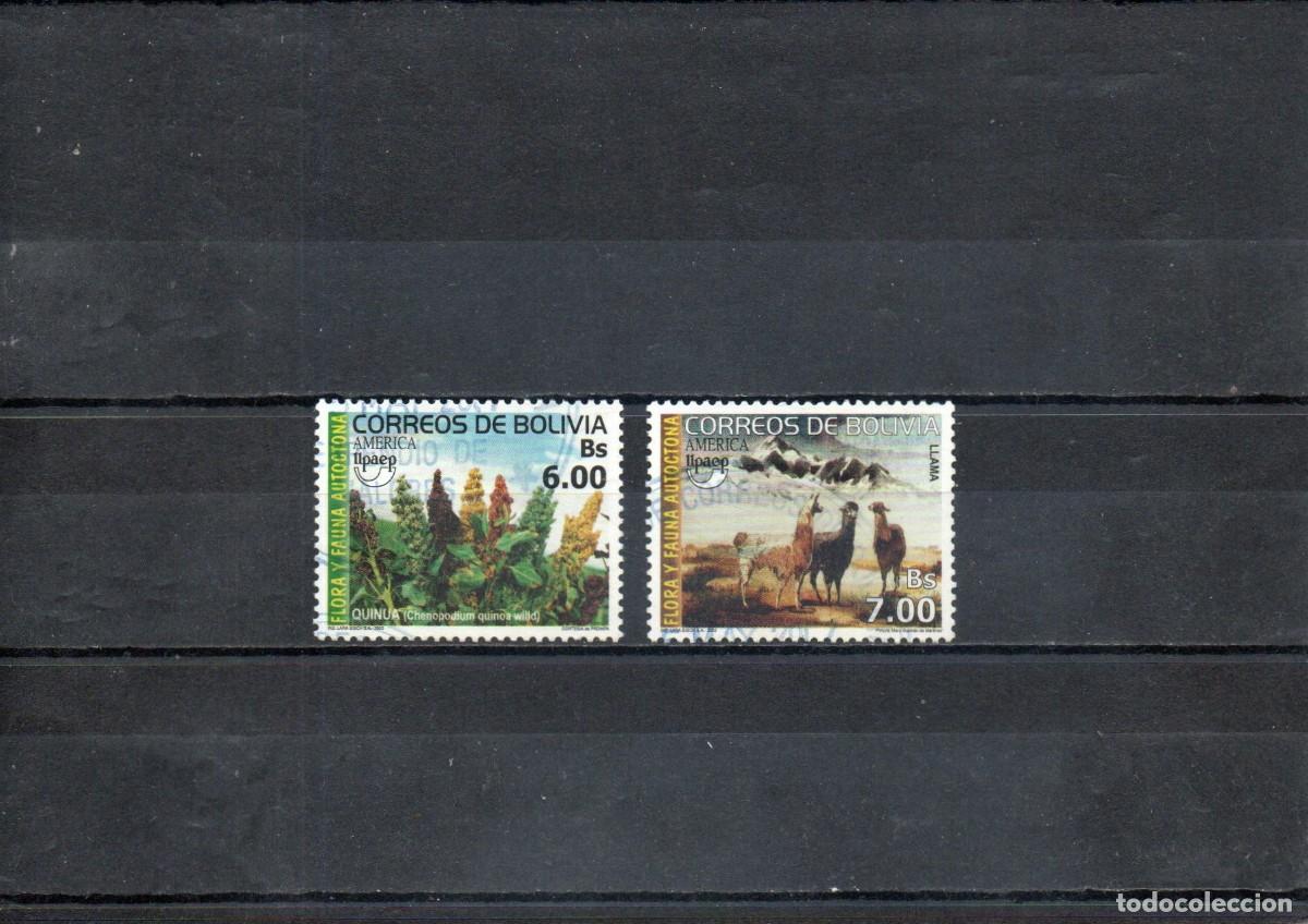 Sellos: BOLIVIA. SERIE &rdquo;AMERICA-UPAEP&rdquo;. FAUNA Y FLORA INDIGENAS.