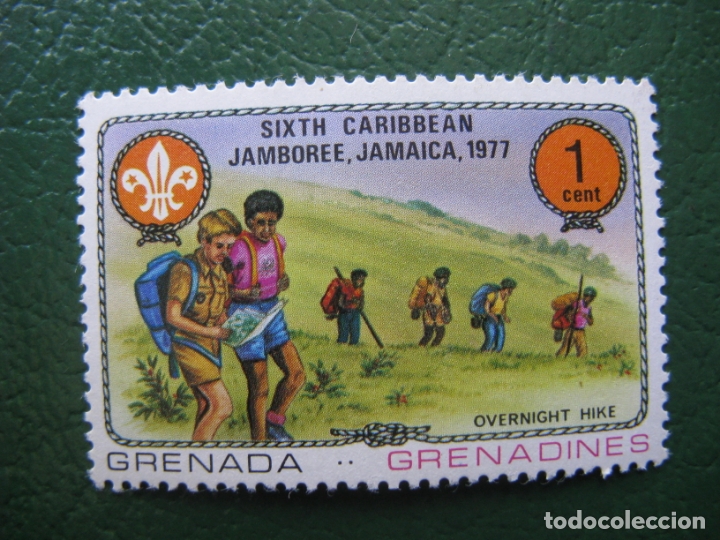 Sellos: grenada, 1977 tema scoutismo - Foto 1