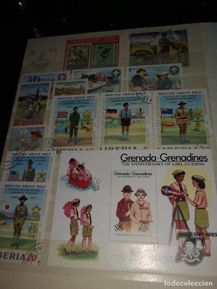 Sellos: Colecci&oacute;n variada sellos tem&aacute;tica Boys scouts - Foto 8