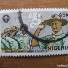 Francobolli: NIGERIA 1982, 75 ANIV.DEL SCOUTISMO
