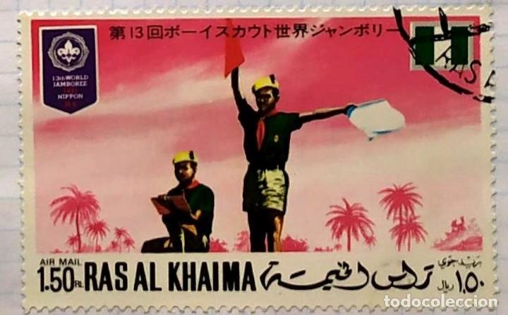 Sellos: RAS AL KHAIMA BOY SCOUTS LLEGADA Y RECUENTO - Foto 1