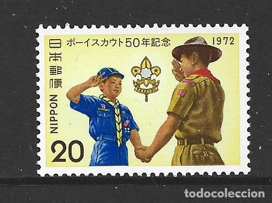 JAPON 1069** - AÑO 1972 - 50º ANIVERSARIO DEL MOVIMIENTO SCOUT EN JAPON (Sellos - Temáticas - Boy Scout)