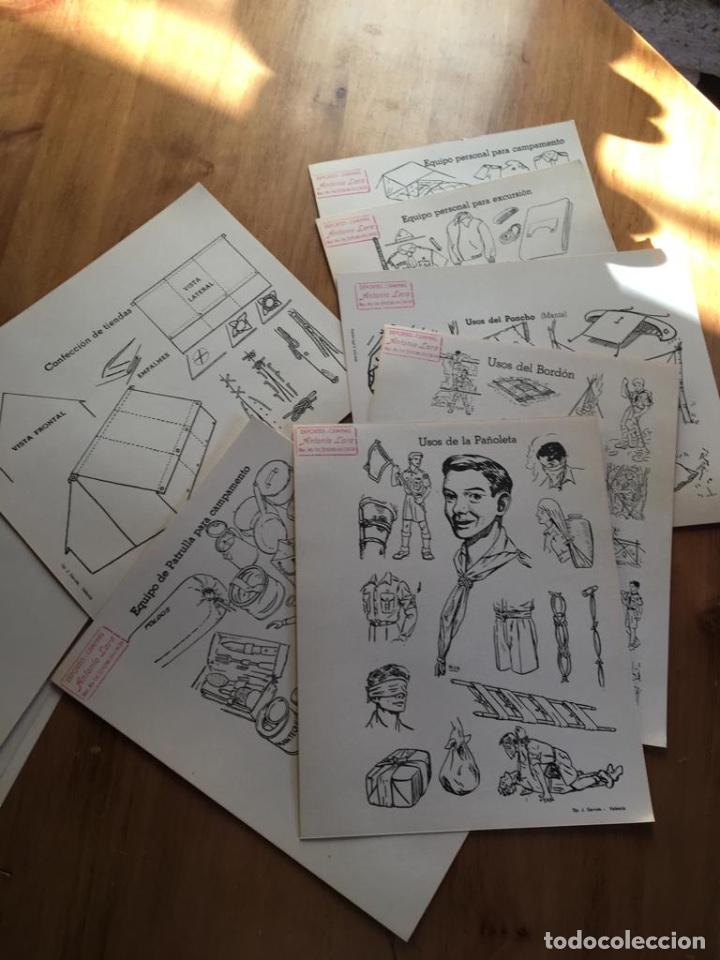 Sellos: SCOUTS FICHAS T&Eacute;CNICAS Y LIBRO - Foto 14