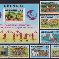 Sellos: F-EX47957 GRENADA MNH 1977 BOYS SCOUTS CAMP CARIBBEAN JAMBOREE.