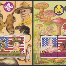 Sellos: F-EX46973 ST VINCENT MNH 1986 BOYS SCOUTS GIRL GUIDES MUSHROOM RABIT MOUSE.