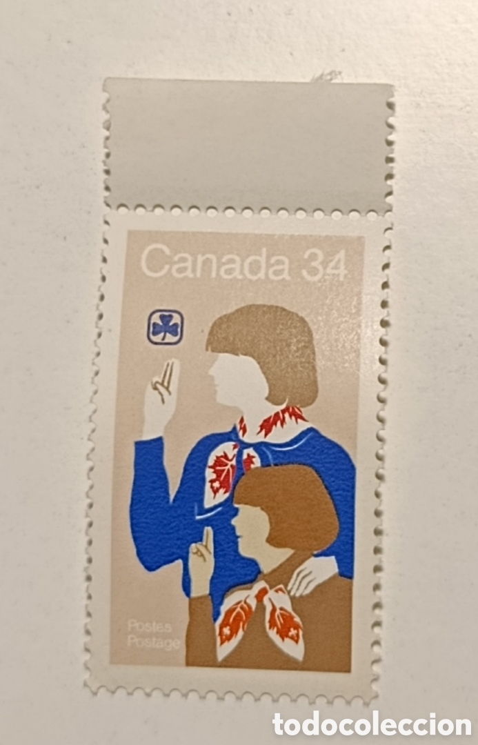 Sellos: CANADA sello boys scouts - Foto 1