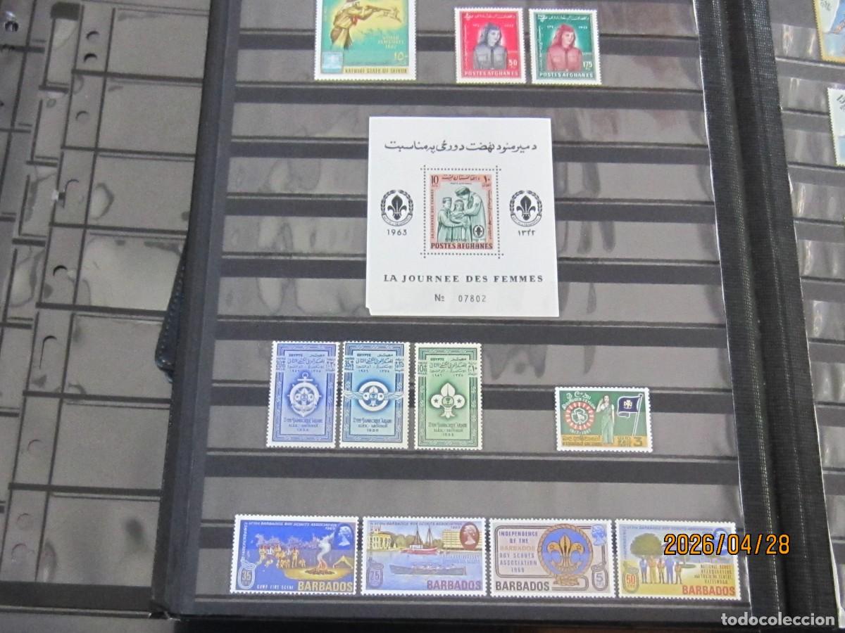 Sellos: BOY SCOUTS , VARIOS PAISES DEL MUNDO