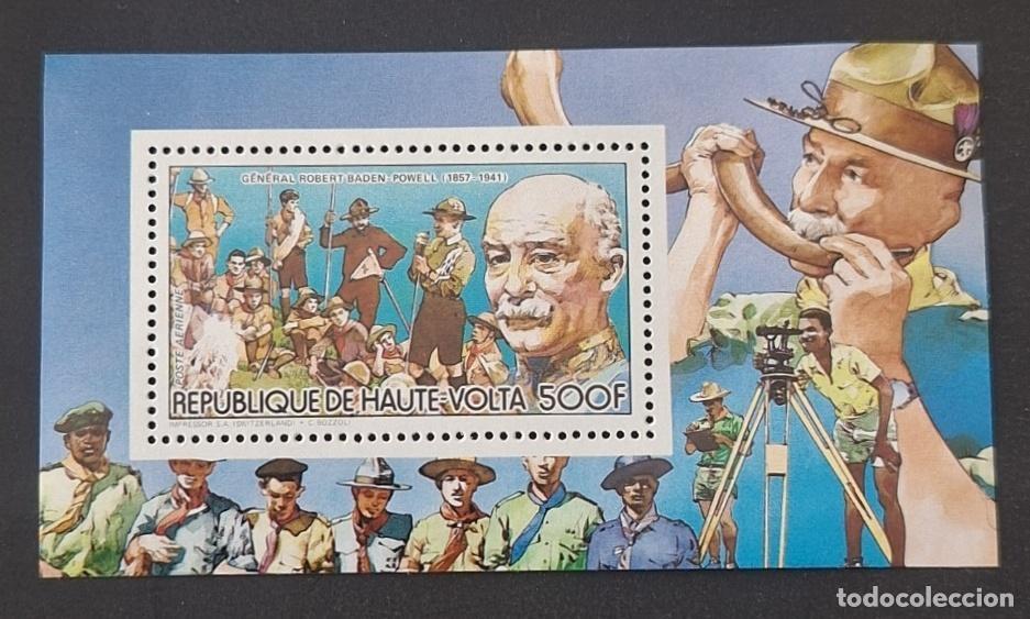 Sellos: Alto Volta 1984 Mi. 945A Escultismo Baden-Powell Scouts Jamboree
