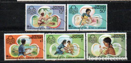 Sellos: GRANADA IVERT N&ordm; 146/50, 50 ANIVERSARIO DE LOS BOY SCOUT EN GRANADA, NUEVO *** SERIE COMPLETA