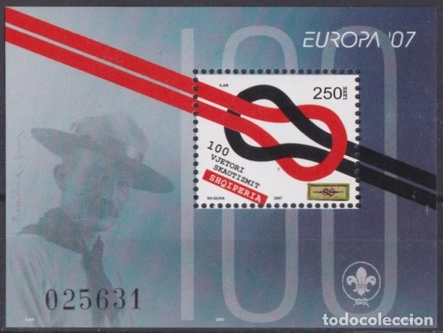 Selos: F-EX65749 ALBANIA MNH 2007 EUROPA SCOUTING BOYS SCOUTS.