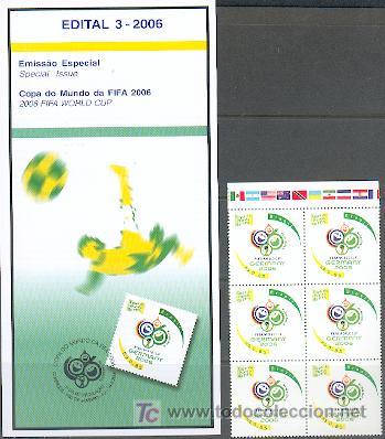 Sellos: Brazil & Alemanha 2006 C.U.P  ** - Foto 1