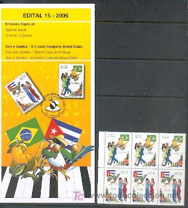 Sellos: Brazil & Cuba Samba   ** - Foto 1