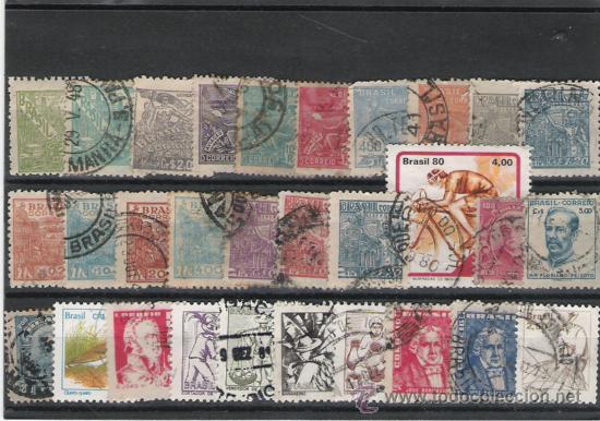 Sellos: BRASIL BONITO LOTE DE SELLOS - Foto 1