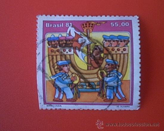 Sellos: SELLO BRASIL 81 - Foto 1